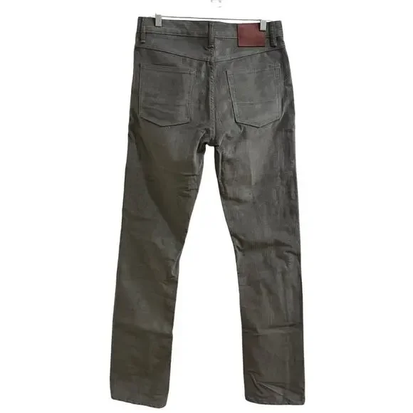 Gustin Jeans Mens 33 x 36 Gray California Straight Fit Denim Classic Made in USA - Picture 2 of 10